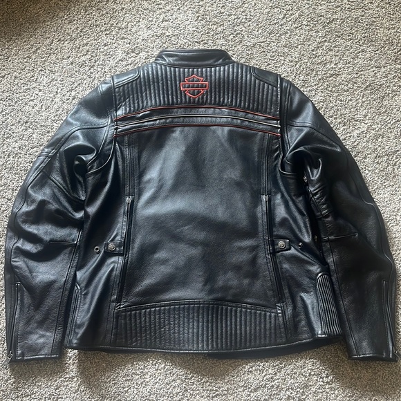 BRAND NEW Harley-Davidson Women’s I-94 Leather Jacket Black Size XL - Picture 6 of 10
